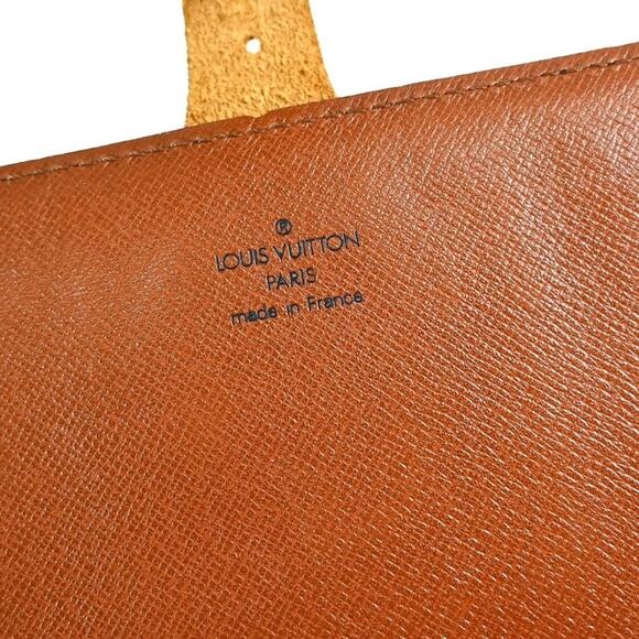 AUTHENTIC LOUIS VUITTON CARTOUCHIERE GM SHOULDER/CROSSBODY BAG PURSE MONOGRAM - Picture 9 of 10